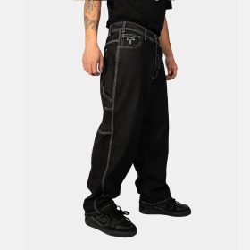 Jeans Carpenter Baggy Negro Silver Old Tree