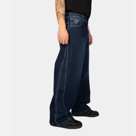 Jeans Baggy Three Cut Azul Focalizado Old Tree