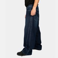 Jeans Baggy Three Cut Azul Focalizado Old Tree - Imagen 4