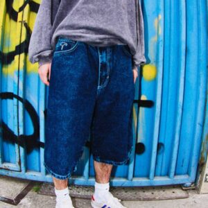 Jort Extra Baggy Acid Wash Azul Old Tree - Imagen 5