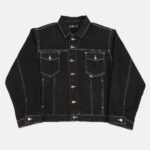 Chaqueta Denim Negro Contrast Metanoia Old Tree