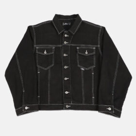 Chaqueta Denim Negro Contrast Metanoia Old Tree