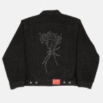 Chaqueta Denim Negro Spider Old Tree