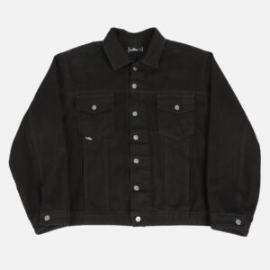 Chaqueta Denim Negro Spider Old Tree