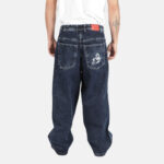 Jeans Extra Baggy Acid Wash Azul Scorpion Old Tree