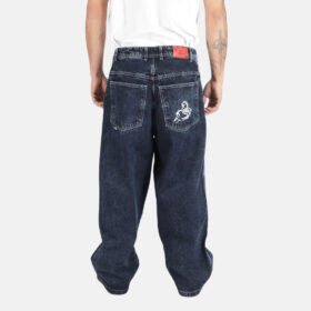 Jeans Extra Baggy Acid Wash Azul Scorpion Old Tree