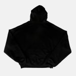 Double Zip Hoodie Boxy Fit Ovalo Negro Old Tree - Imagen 3