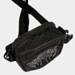 Shoulder Bag Denim Negro Acid Wash - Imagen 2