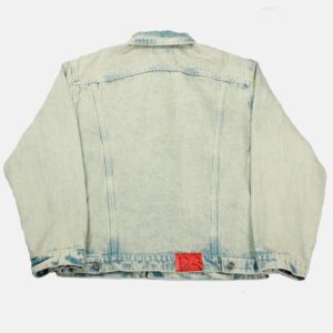 Chaqueta Denim Dirty Ice Blue Old Tree - Imagen 2
