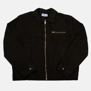 Chaqueta Denim Negro Cierre Old Tree
